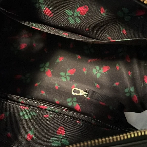 Betsey Johnson leopard sequin handbag - Picture 4 of 7